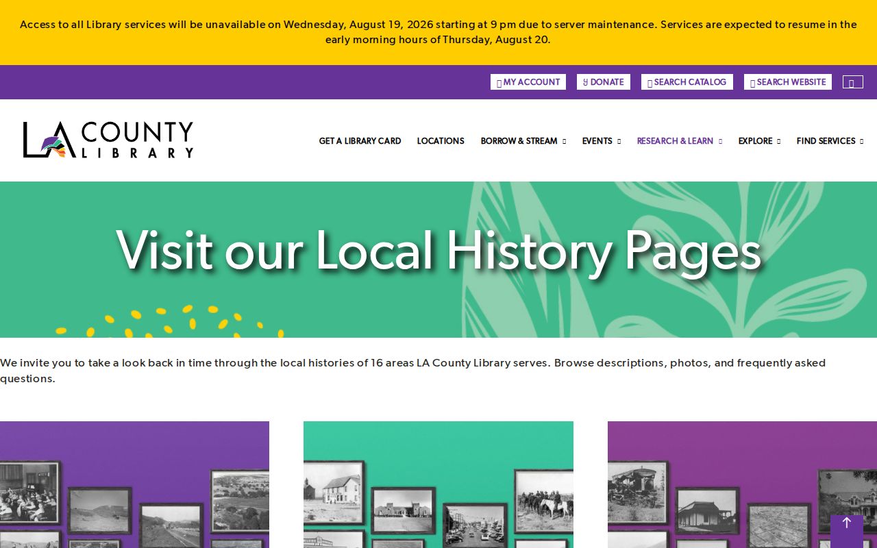 Carson city directory research in the Los Angeles County Californiana collection