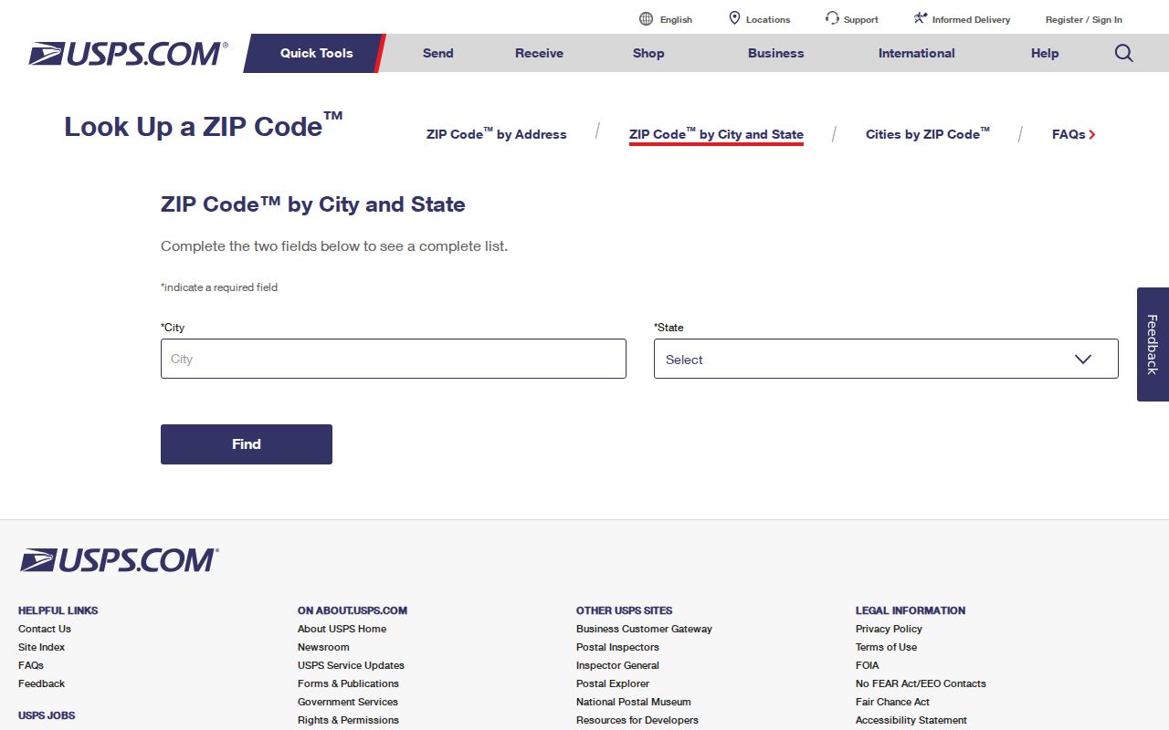 Carson street directory USPS ZIP lookup